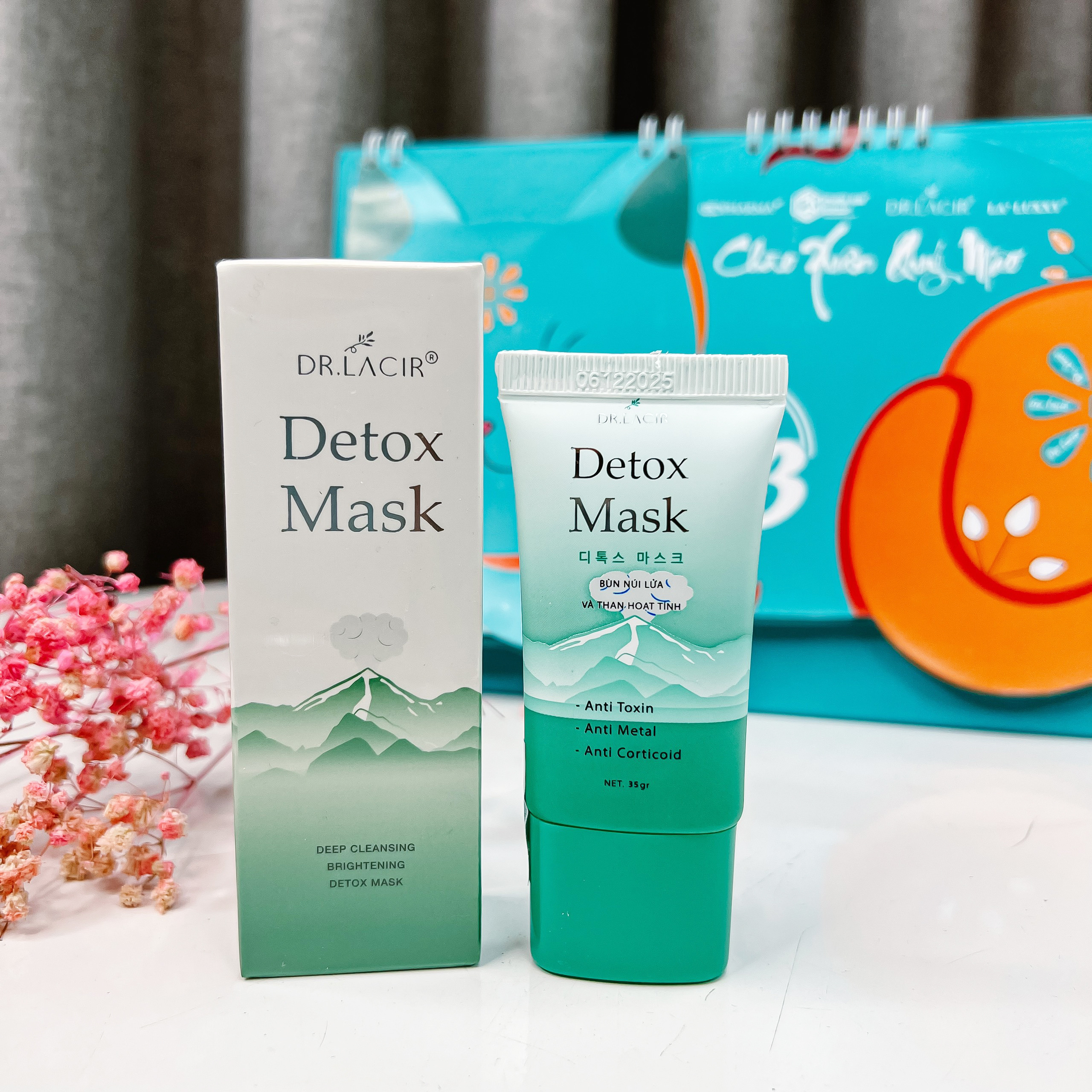 Detox Mask mặt nạ thải độc Dr Lacir 35gr