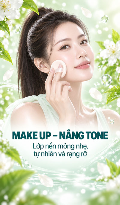 Make up, Nâng tone