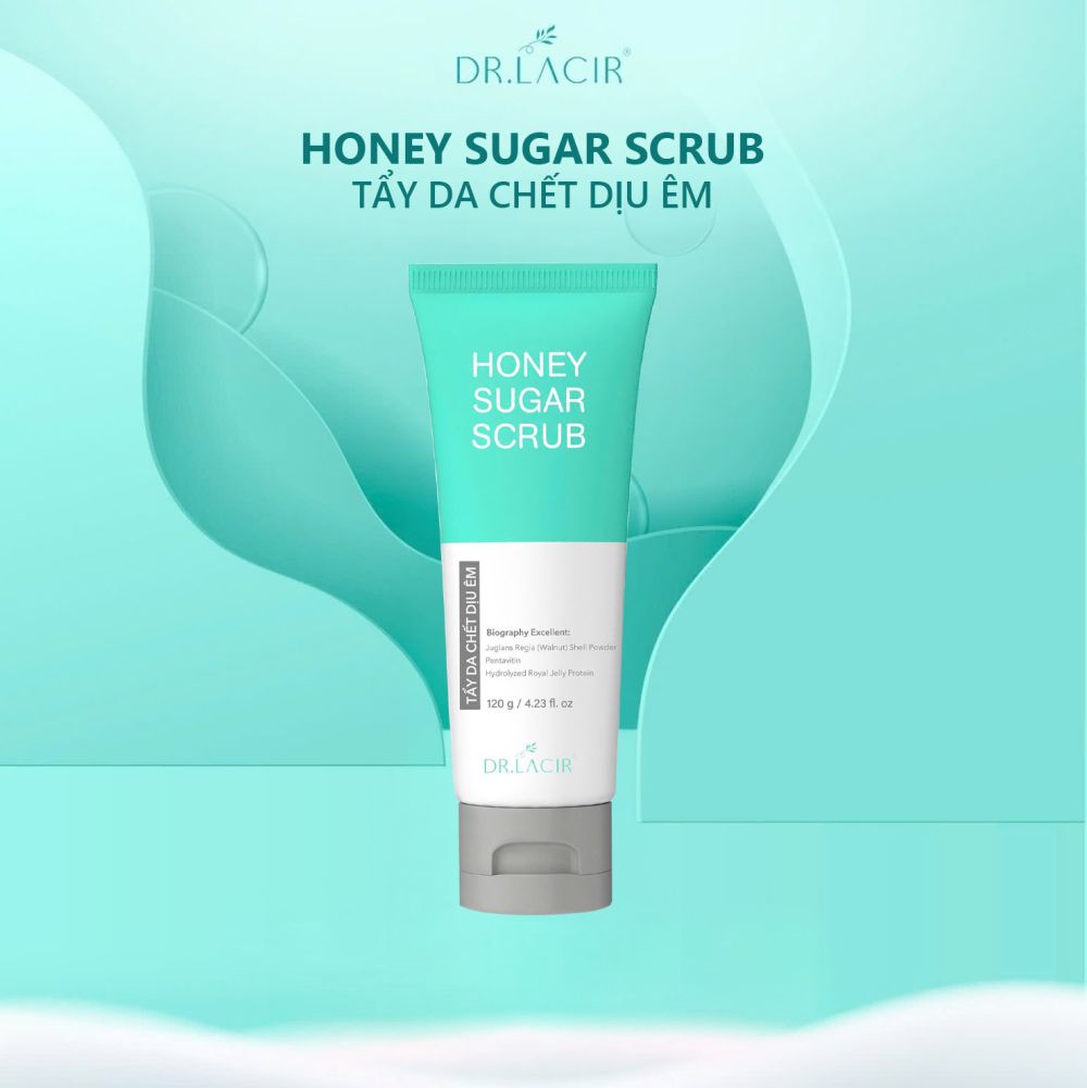 Honey Sugar Scrub Tẩy Da Chết Dịu Nhẹ Dr Lacir