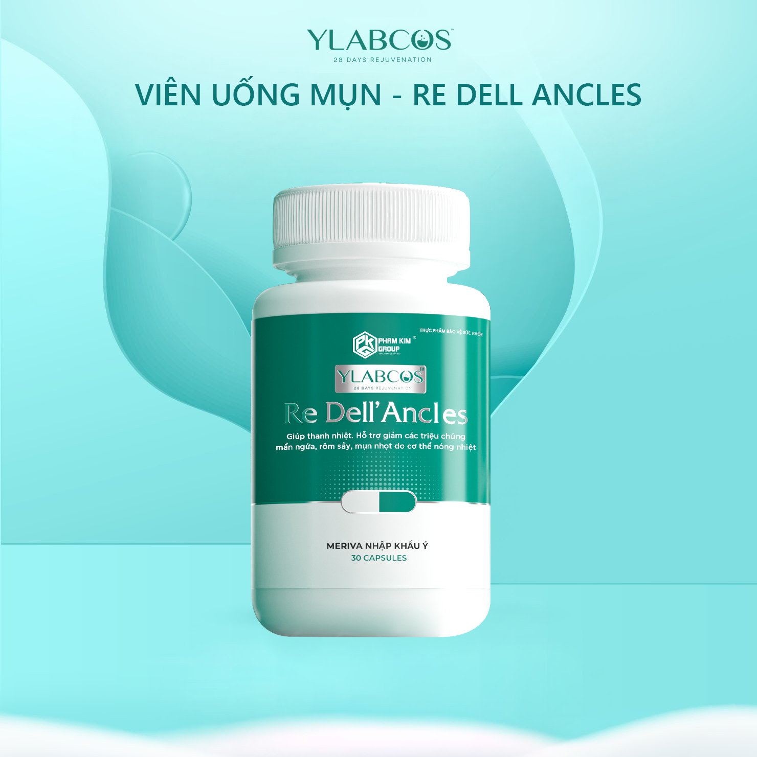 Re Dell Ancles Viên Uống Mụn