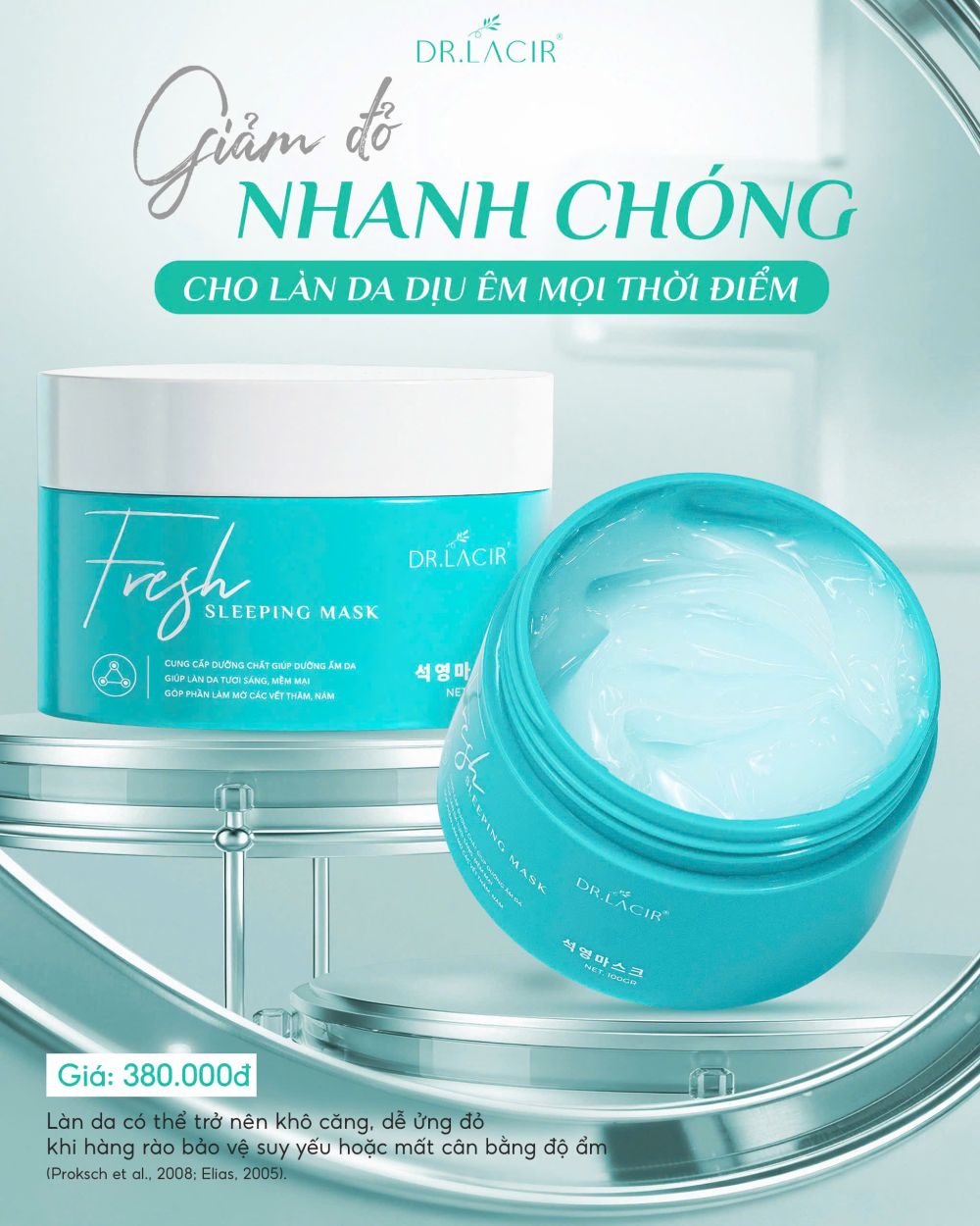 Mặt Nạ Phục Hồi Fresh Sleeping Mask Dr Lacir